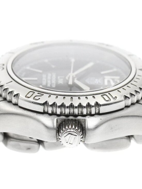 TAG HEUER Link WT5210 Chronometer Date Black Dial Automatic Men\'s Watch_946640 main image 9
